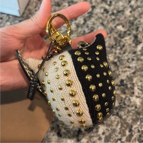 Burberry Black and Green Owl Keychain NWT - Picture 10 of 14